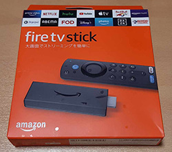 Amazon Fire TV Stick　実物