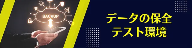 レンタルサーバー　CPI ビジネス スタンダード　データの保全とテスト環境の構築