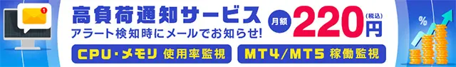 お名前デスクトップクラウド オプション:高負荷通知サービス