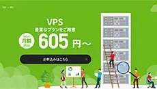 VPS 仮想専用レンタルサーバー　ミライサーバー