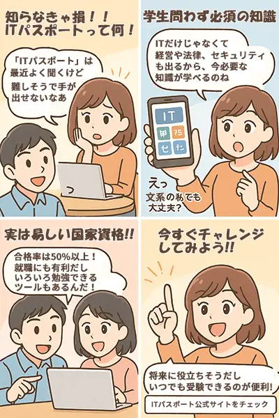 ITパスポート試験解説漫画