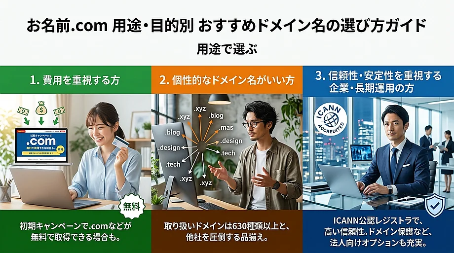 用途・目的別おすすめ判断ガイド