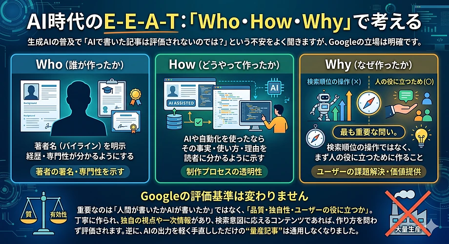 「Who・How・Why」で考える