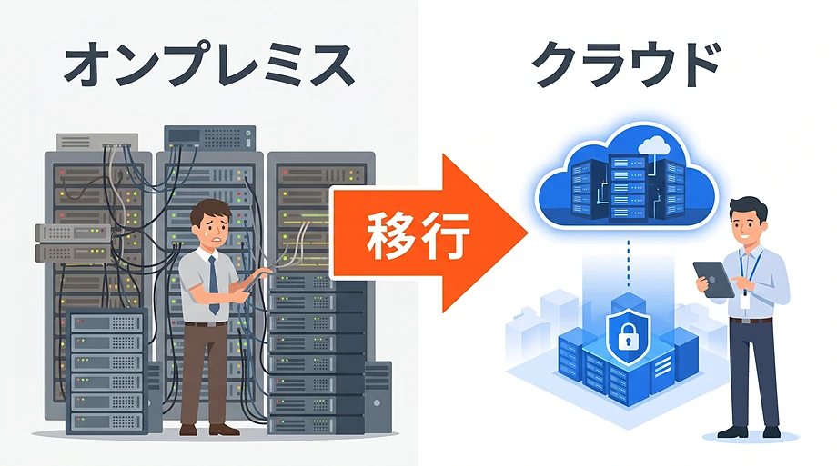 オンプレミスからクラウドへ移行する理由とは？