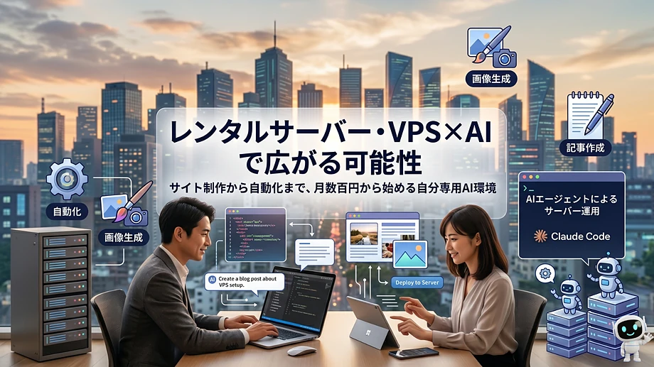 レンタルサーバーでAIを活用する方法
